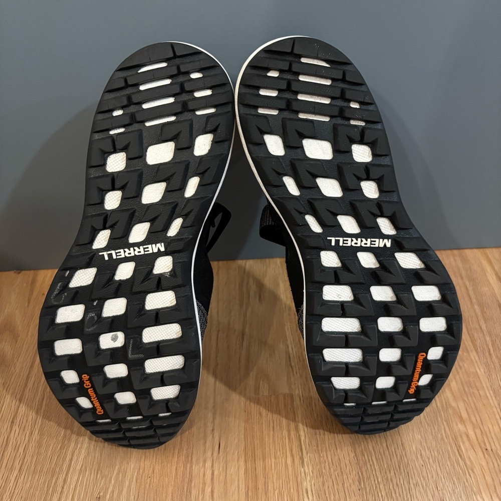 Merrell Bravada Women's Black & White Slip-On Mary Jane Sneakers - Picture 5 of 8